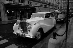 Foto coche nupcial