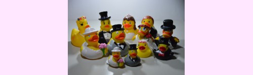 Parejas de Patitos de Goma